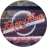 Happy Hour LED Light Sign - LED Gift Works
