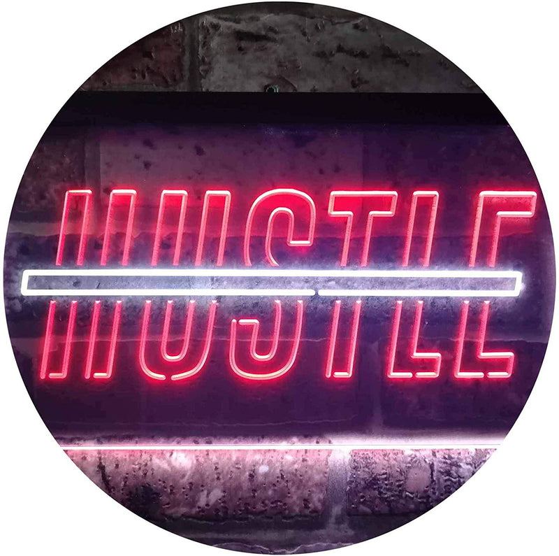 Hustle LED Light Sign - LED Gift Works