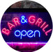 Bar & Grill Restaurant Open LED Light Sign - Way Up Gifts