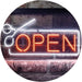 Scissors Open Barber Salon Hair Cuts LED Light Sign - Way Up Gifts