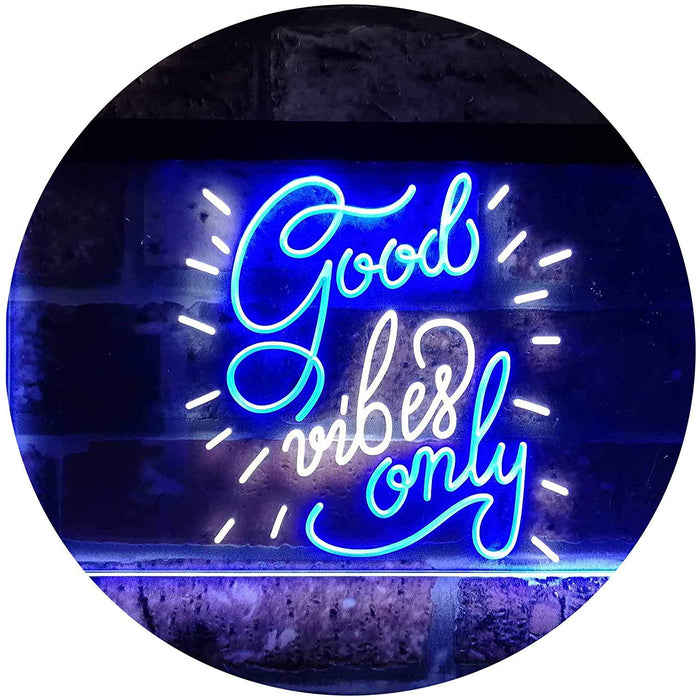 Good Vibes Only LED Light Sign - Way Up Gifts