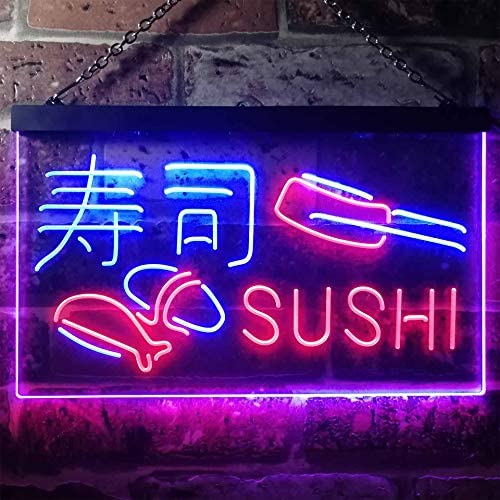 Japanese Food Sushi LED Light Sign - Way Up Gifts