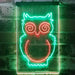 Kids Room Decor Owl LED Light Sign - Way Up Gifts