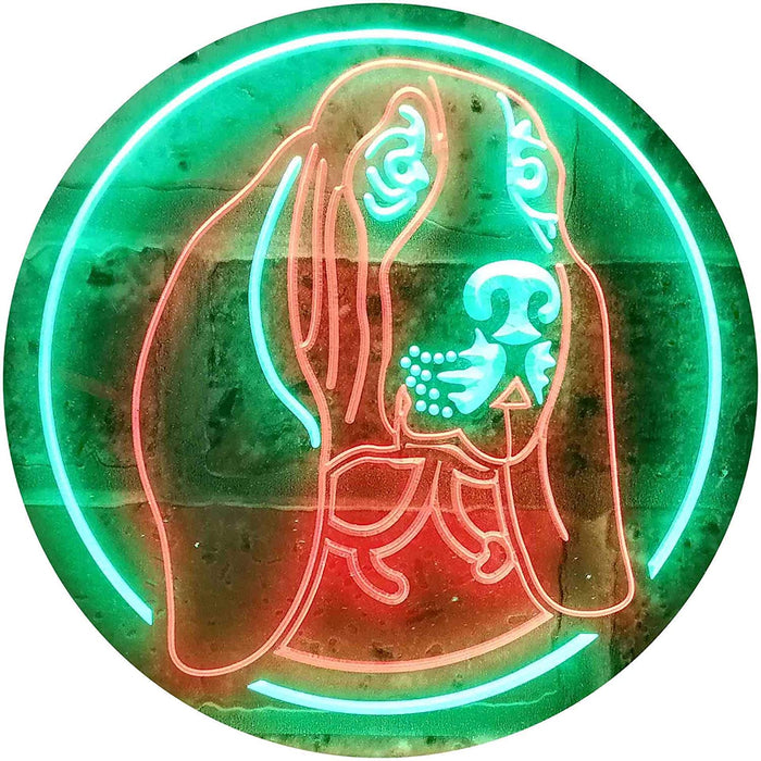 Basset Hound Dog LED Light Sign - Way Up Gifts