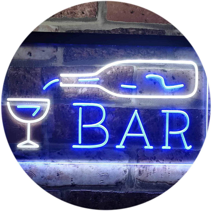 Wine Bar LED Light Sign - Way Up Gifts
