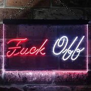 Fuck Off LED Light Sign - LED Gift Works
