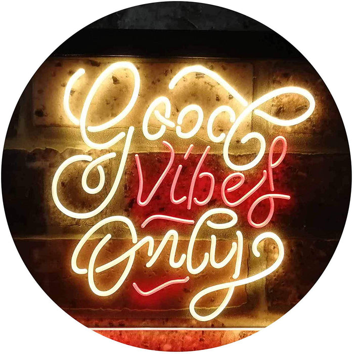 Good Vibes Only LED Light Sign - Way Up Gifts