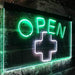 Open Medical Cross Dispensary LED Light Sign - Way Up Gifts