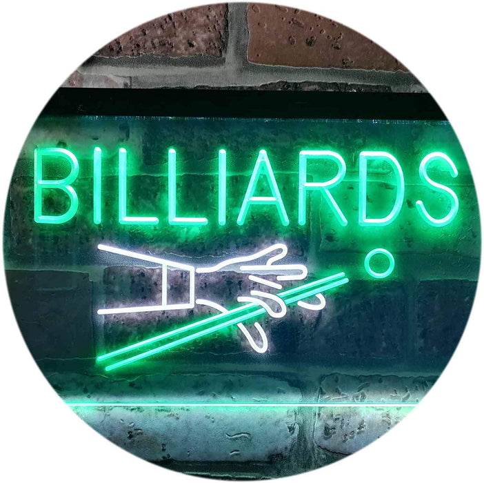 Pool Billiards LED Light Sign - Way Up Gifts