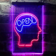 Open Mind Brain Storming LED Light Sign - LED Gift Works