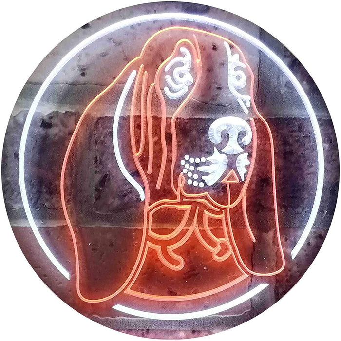 Basset Hound Dog LED Light Sign - Way Up Gifts