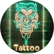 Hannya Mask Tattoo LED Light Sign - LED Gift Works