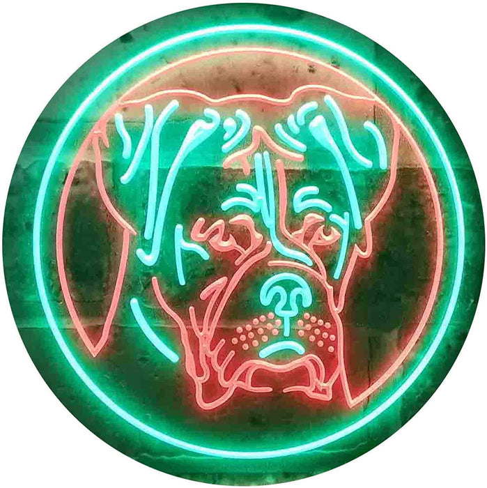 Boxer Dog Decor LED Light Sign - Way Up Gifts