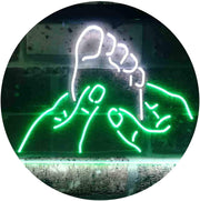 Foot Massage LED Light Sign - LED Gift Works