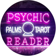 Psychic Palms Tarot Reader LED Light Sign - LED Gift Works