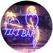 Parrot Tiki Bar LED Light Sign - LED Gift Works