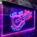 Guitar Cafe Bar Restaurant Live Music LED Light Sign - Way Up Gifts