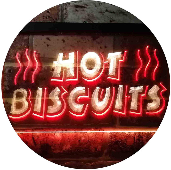 Hot Biscuits LED Light Sign - Way Up Gifts