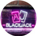 Poker Blackjack LED Light Sign - Way Up Gifts