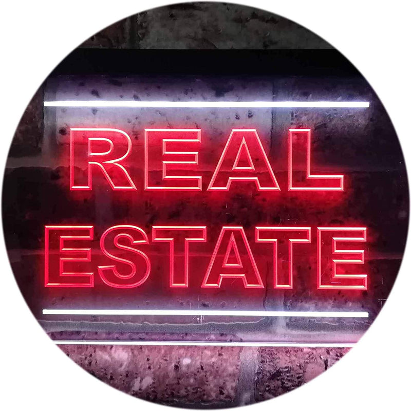 Real Estate LED Light Sign - LED Gift Works