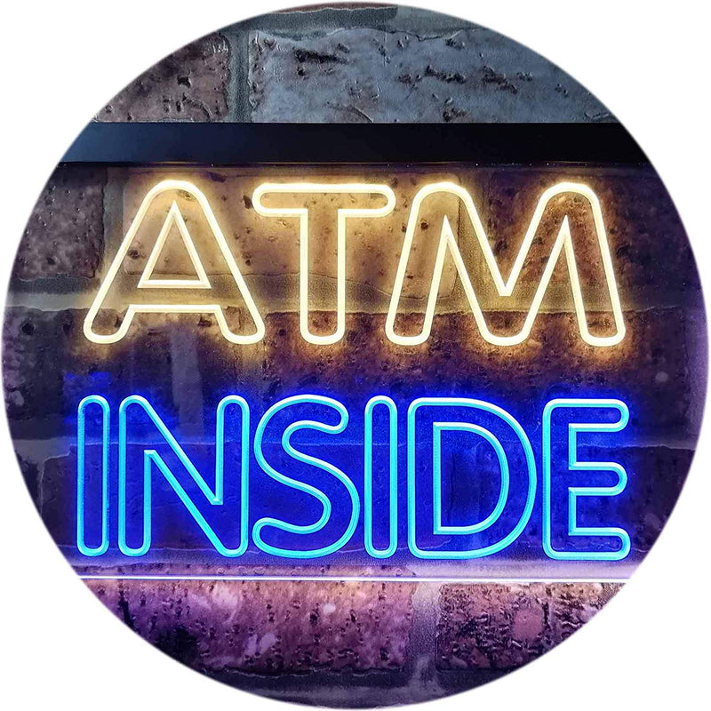 ATM Inside LED Light Sign - LED Gift Works