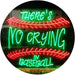 There is No Crying in Baseball Quote LED Light Sign - Way Up Gifts