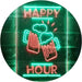 Beer Mugs Cheers Happy Hour LED Light Sign - Way Up Gifts