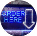 Arrow Order Here LED Light Sign - Way Up Gifts