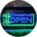Open Restaurant Chinese Food LED Light Sign - Way Up Gifts