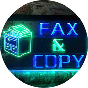 Fax Copy LED Light Sign - LED Gift Works