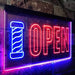 Barber Shop Pole Open LED Light Sign - Way Up Gifts