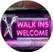 Barber Salon Hair Cuts Walk Ins Welcome LED Light Sign - Way Up Gifts