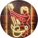 Sexy Girl Playing Guitar Music LED Light Sign - Way Up Gifts
