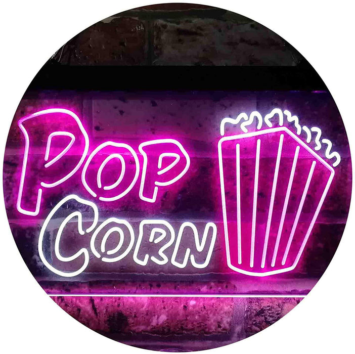 Movie Theater Popcorn LED Light Sign - Way Up Gifts