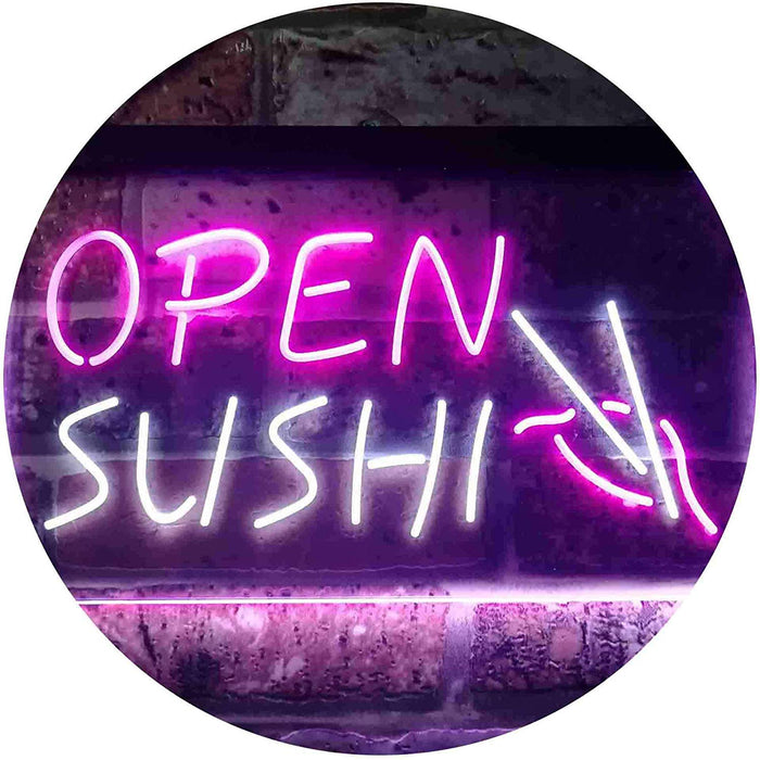 Open Sushi LED Light Sign - Way Up Gifts