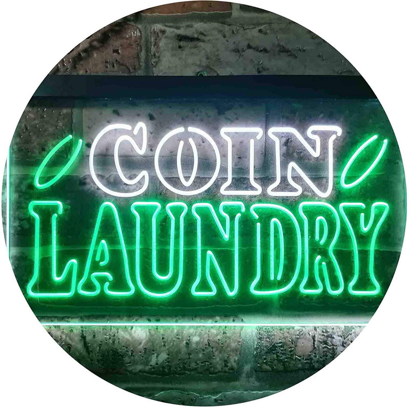 Laundromat Coin Laundry LED Light Sign - LED Gift Works