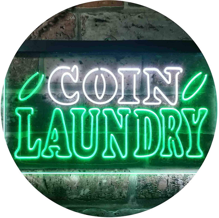 Laundromat Coin Laundry LED Light Sign - Way Up Gifts