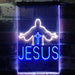 Jesus Saves Cross Church LED Light Sign - Way Up Gifts