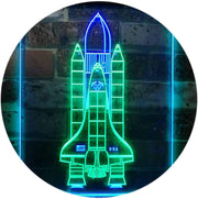 Astronaut Space Shuttle LED Light Sign - LED Gift Works