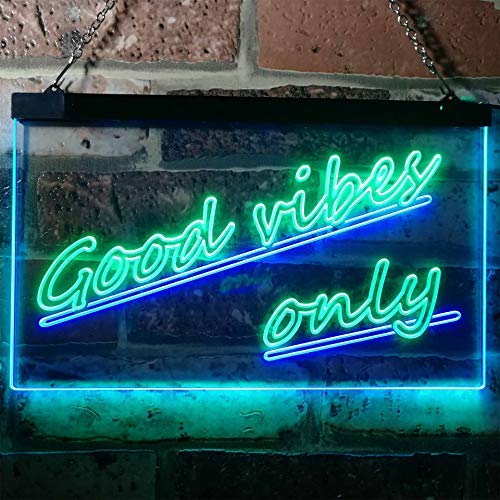 Good Vibes Only LED Light Sign - LED Gift Works