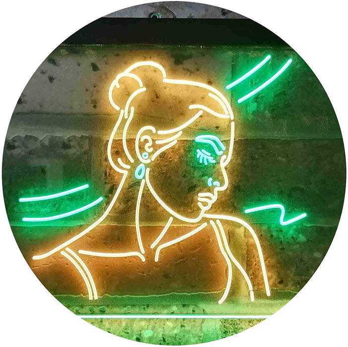Lady Beauty Salon LED Light Sign - Way Up Gifts