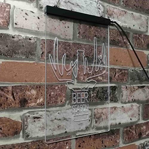 Winter Beer Season LED Light Sign - LED Gift Works