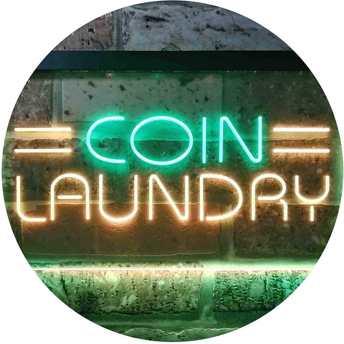 Laundromat Coin Laundry LED Light Sign - Way Up Gifts