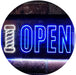 Barber Shop Pole Open LED Light Sign - Way Up Gifts