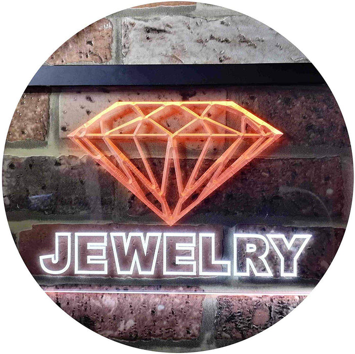 Diamonds Jewelry LED Light Sign - Way Up Gifts