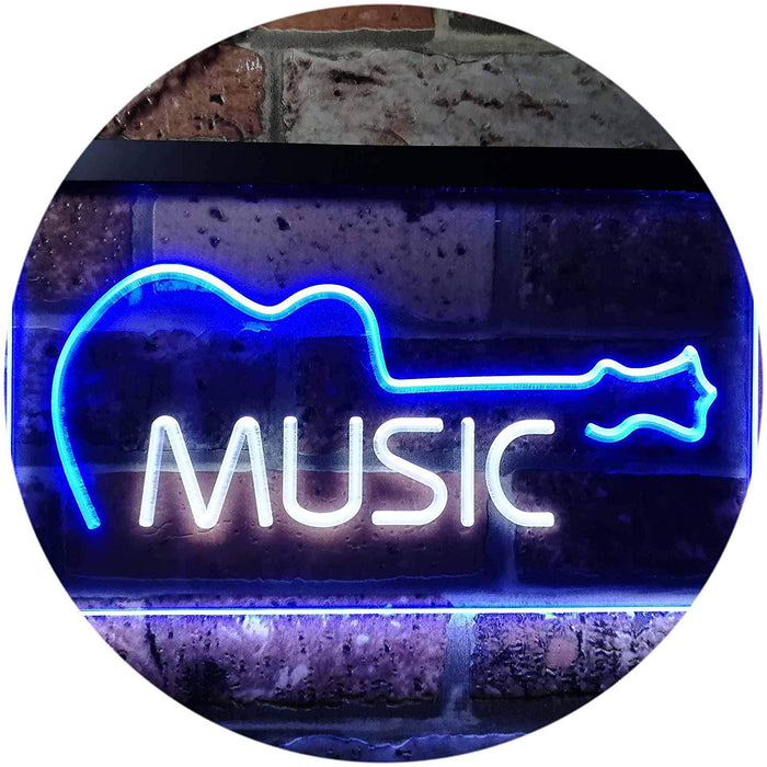 Guitar Instruments Music LED Light Sign - Way Up Gifts