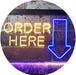 Arrow Order Here LED Light Sign - Way Up Gifts