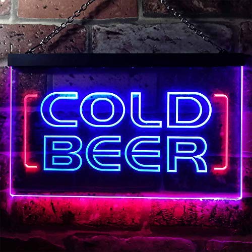 Cold Beer LED Light Sign - Way Up Gifts