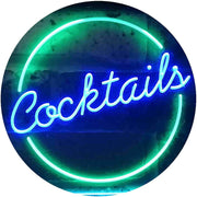 Cocktails Bar LED Light Sign - LED Gift Works