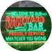 Backyard Bar Welcome Home Bar LED Light Sign - Way Up Gifts